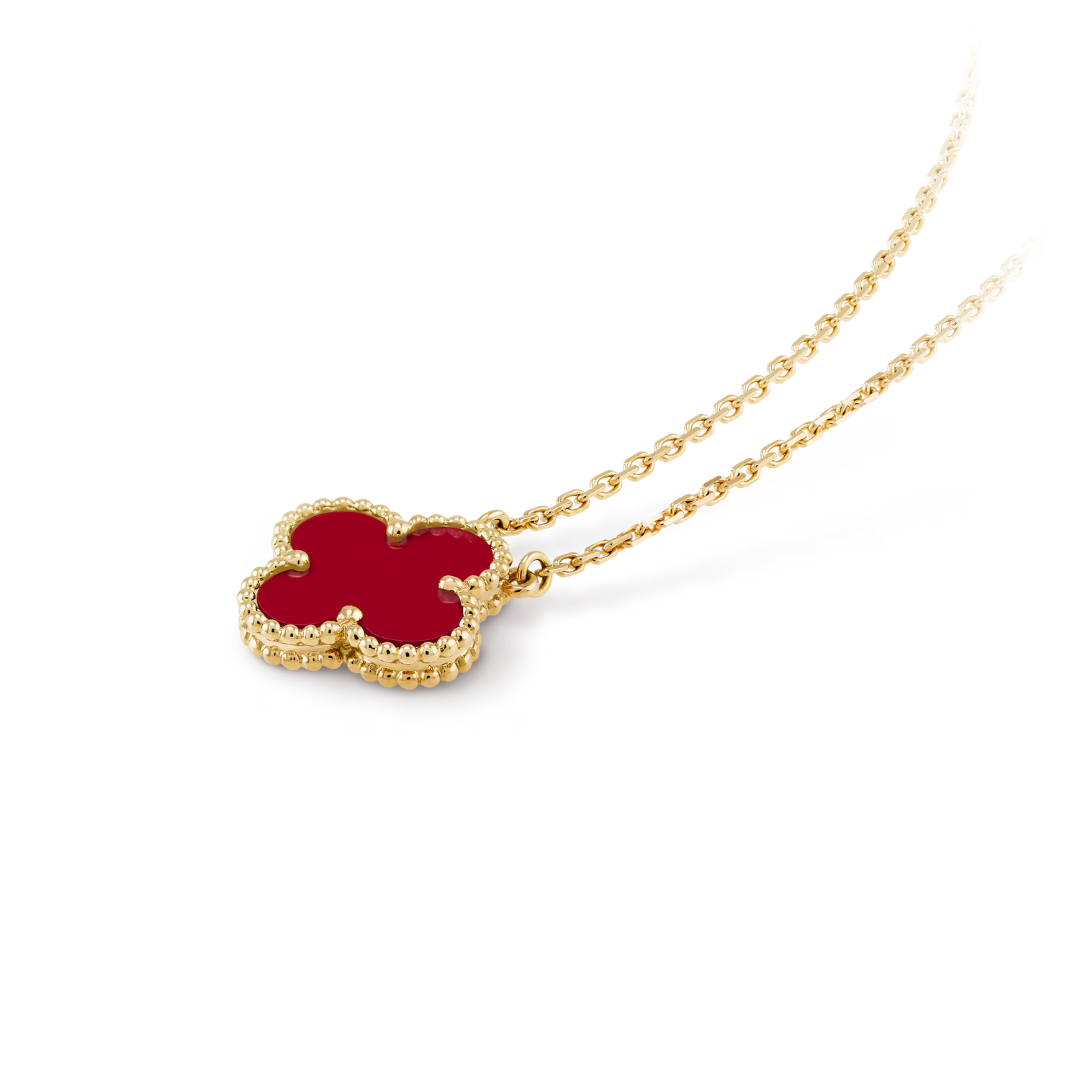 CLOVER | Ruby Red Necklace