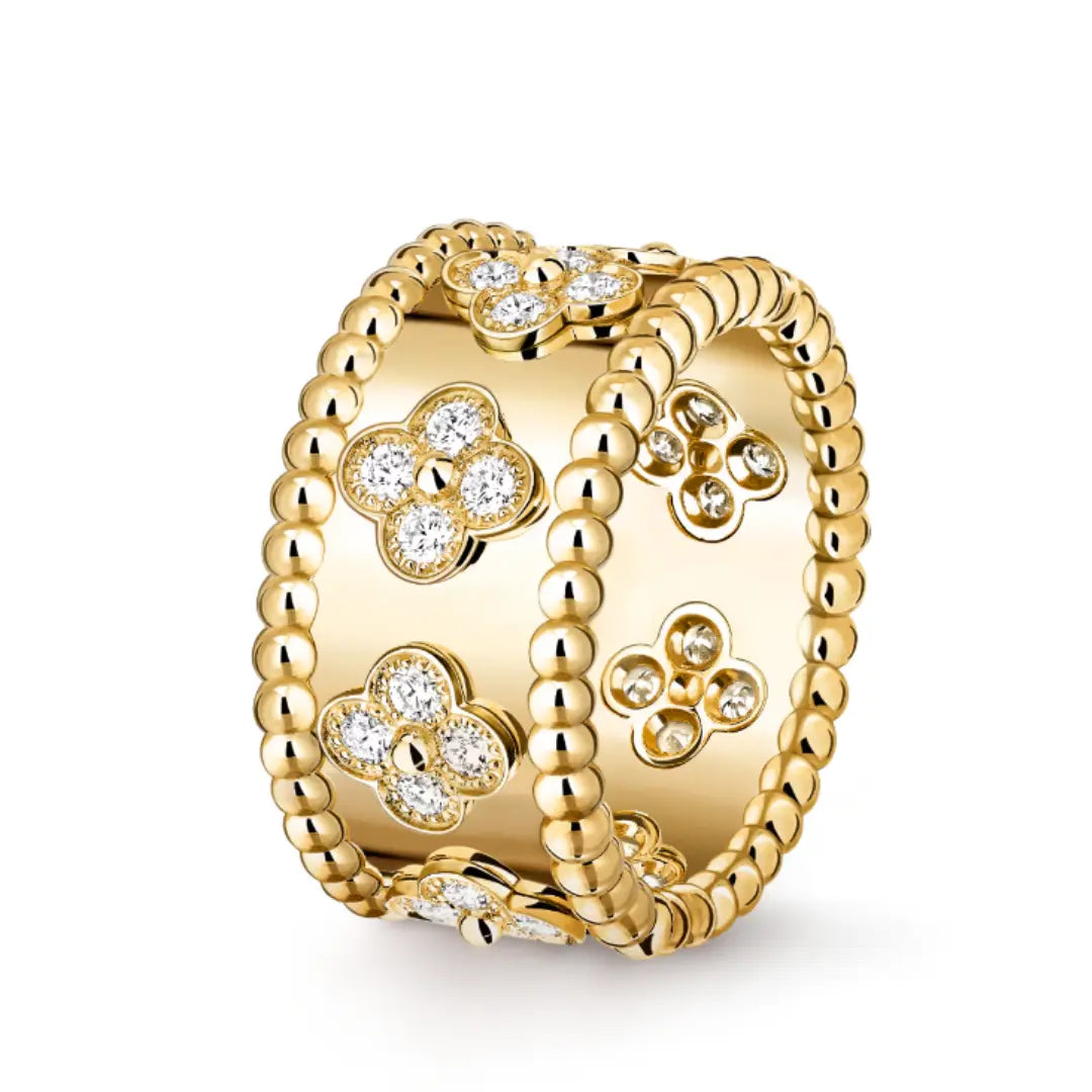 Abby Diamond and Gold Ring