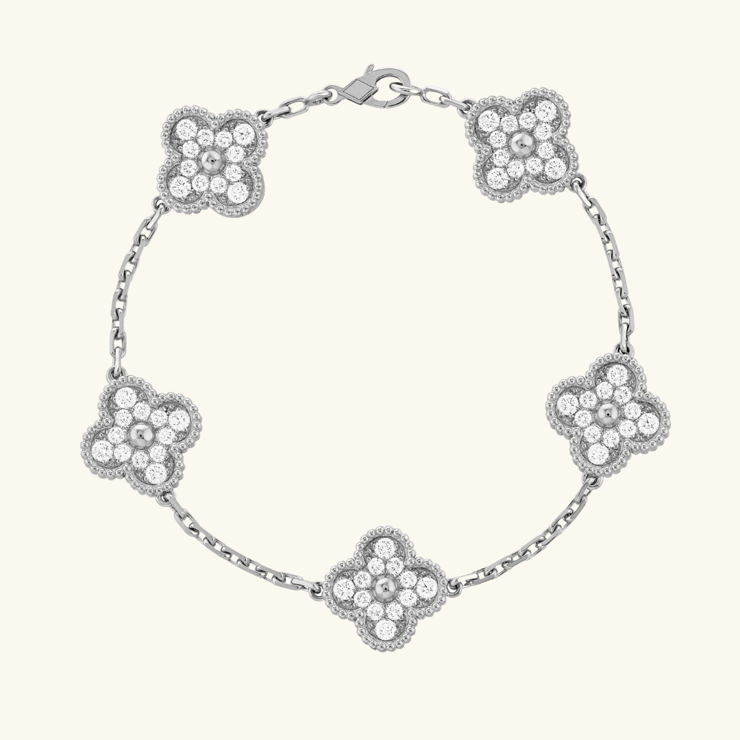 CLOVER | Prestige Silver Bracelet