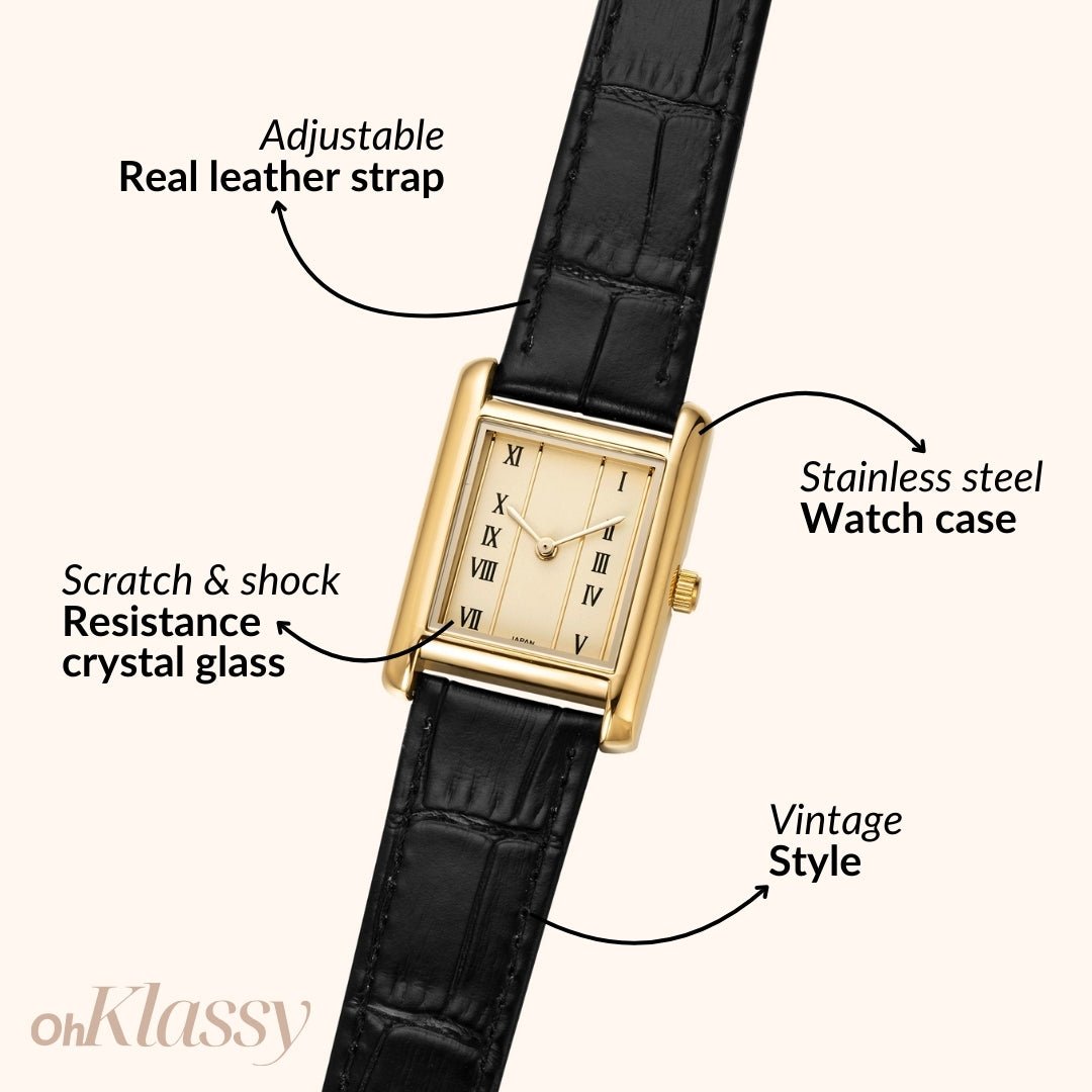 Solene | Gold Leather