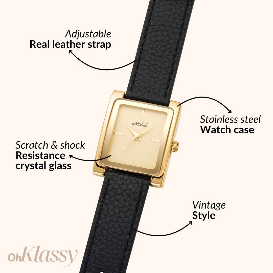 Elena | Gold Leather