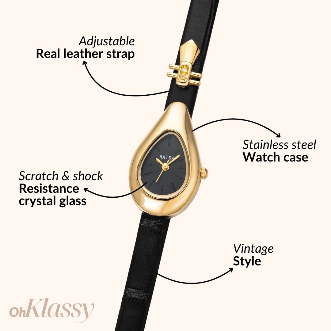 Valentina | Gold Leather