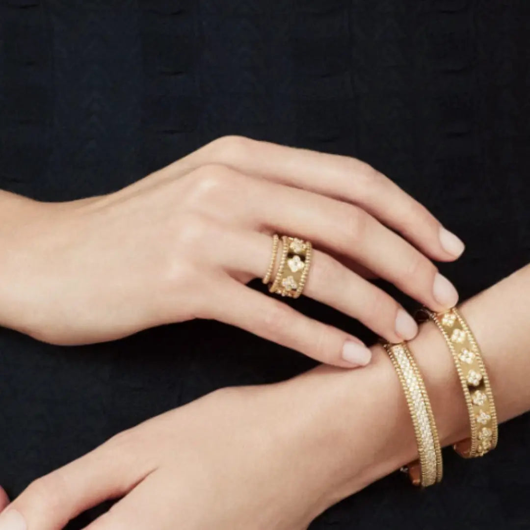 Abby Diamond and Gold Ring