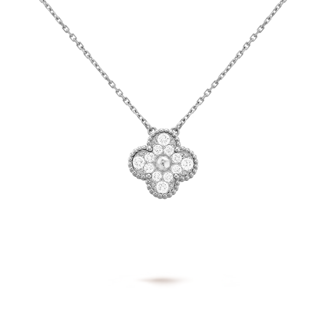 CLOVER | Prestige Silver Necklace