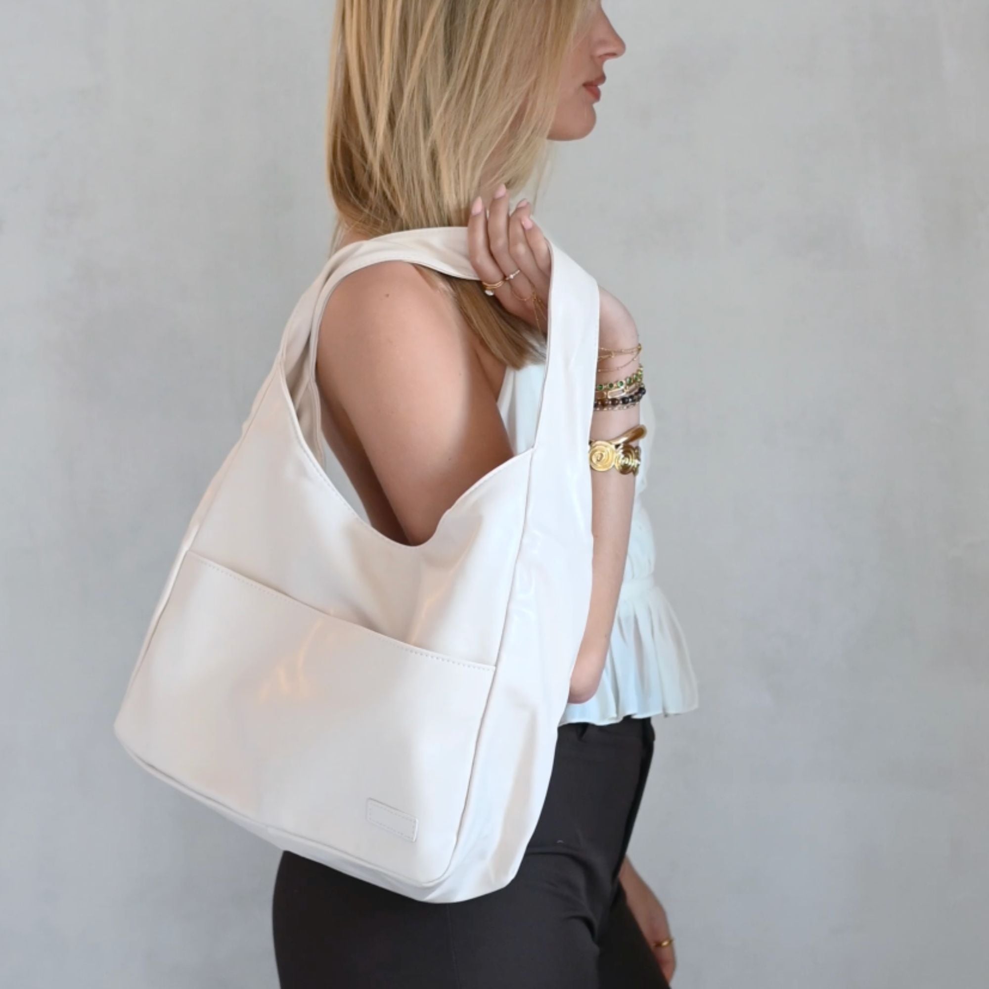 White Marise Handbag