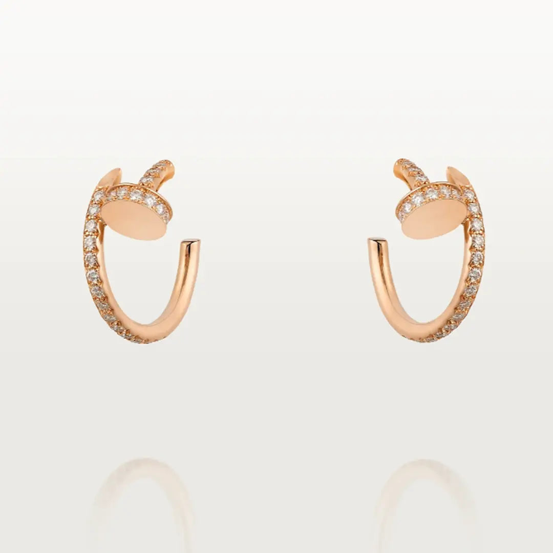 Diamond Laurette Earrings by Clou