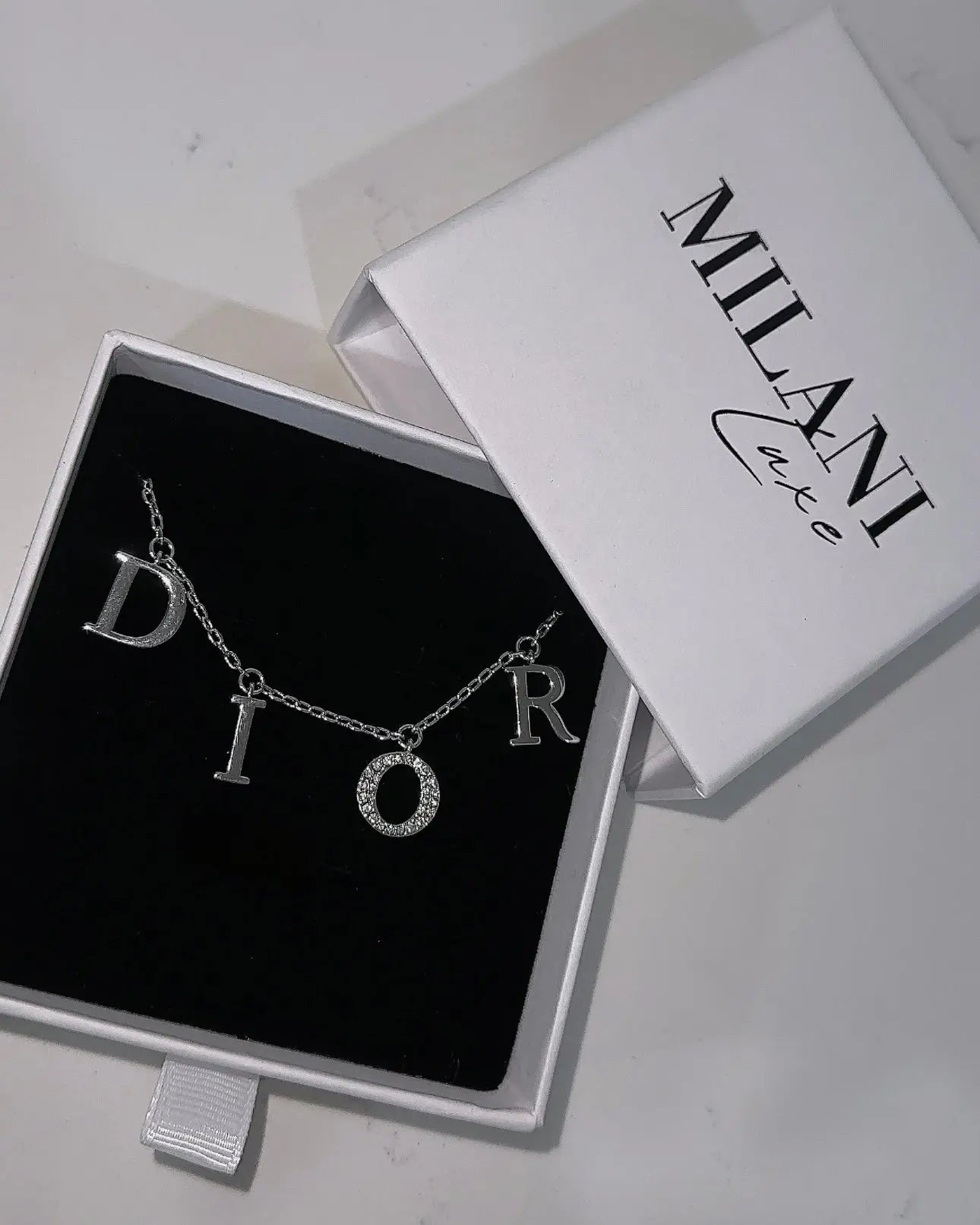 Sterling Silver CD Pendant Necklace
