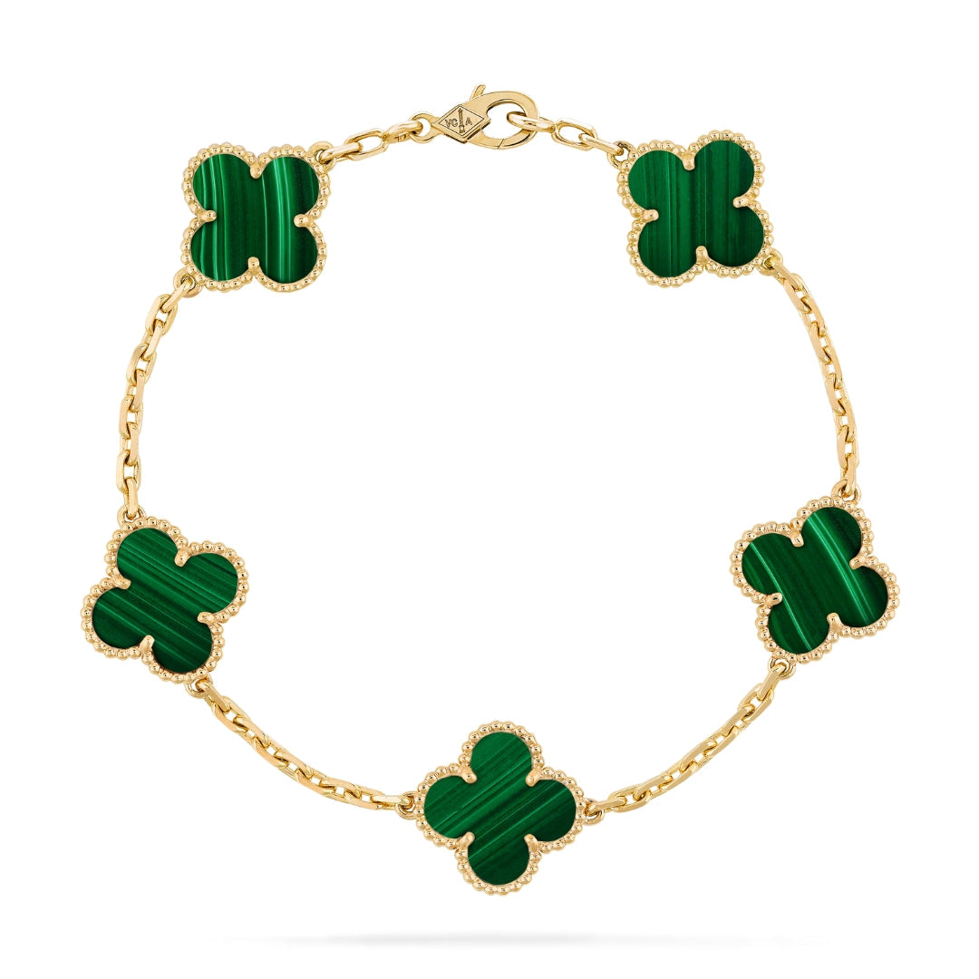 CLOVER | Emerald Green Bracelet