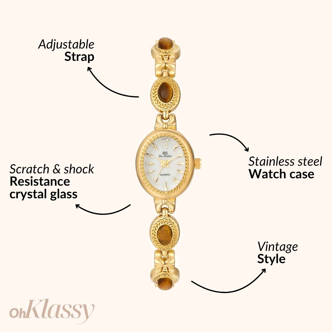 Eloise | Gold and White