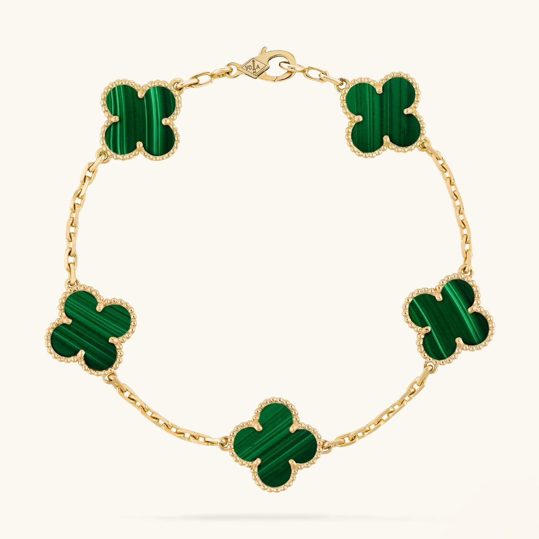 CLOVER | Emerald Green Bracelet