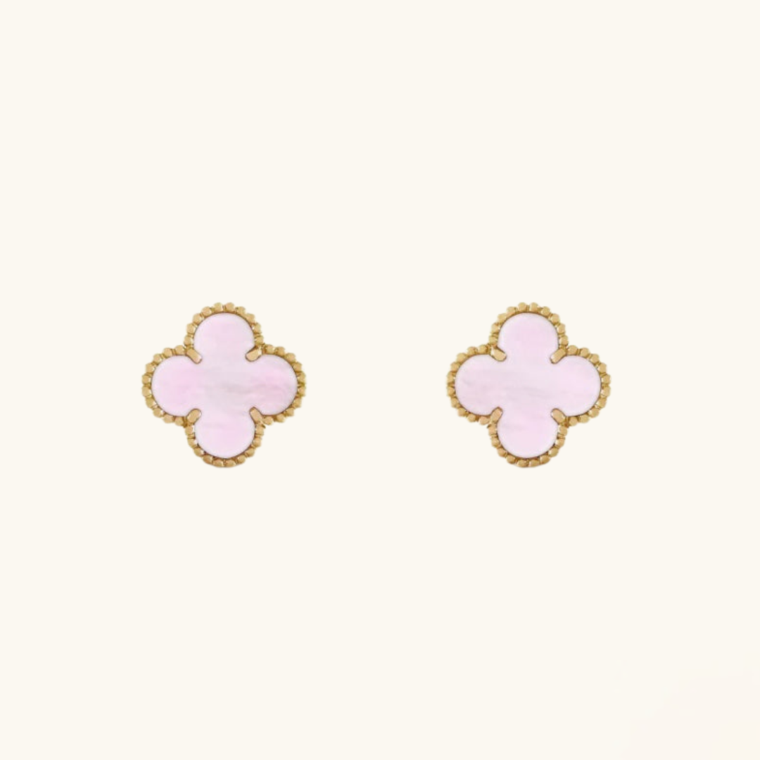 CLOVER | Blush Pink Earrings