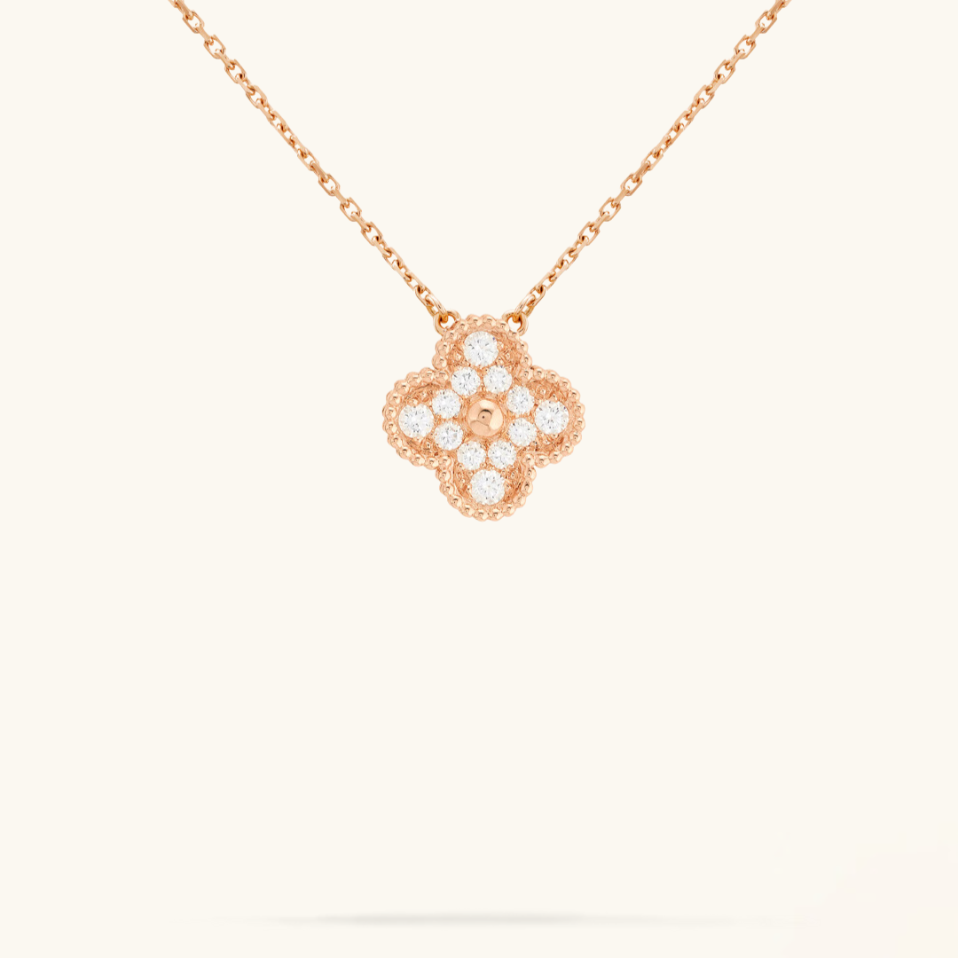 CLOVER | Prestige Necklace in Pink