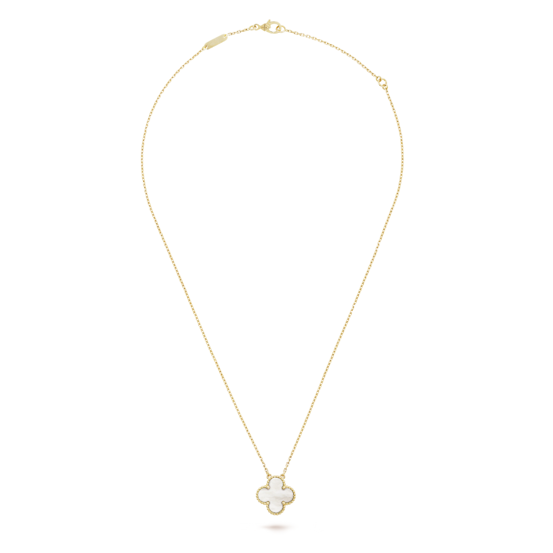 CLOVER | White Gold Necklace