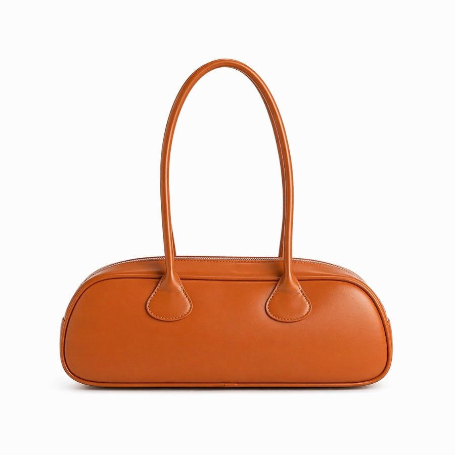 Brown Vivienne Barrel Bag