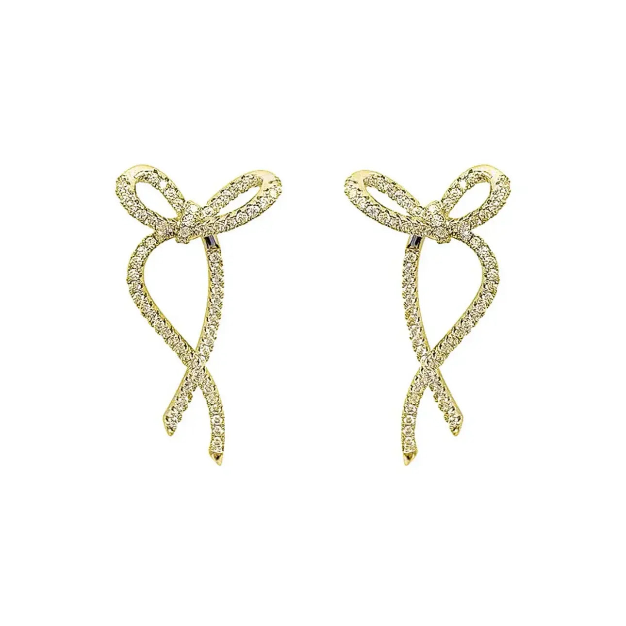 Gold Marta Schleifen Earrings