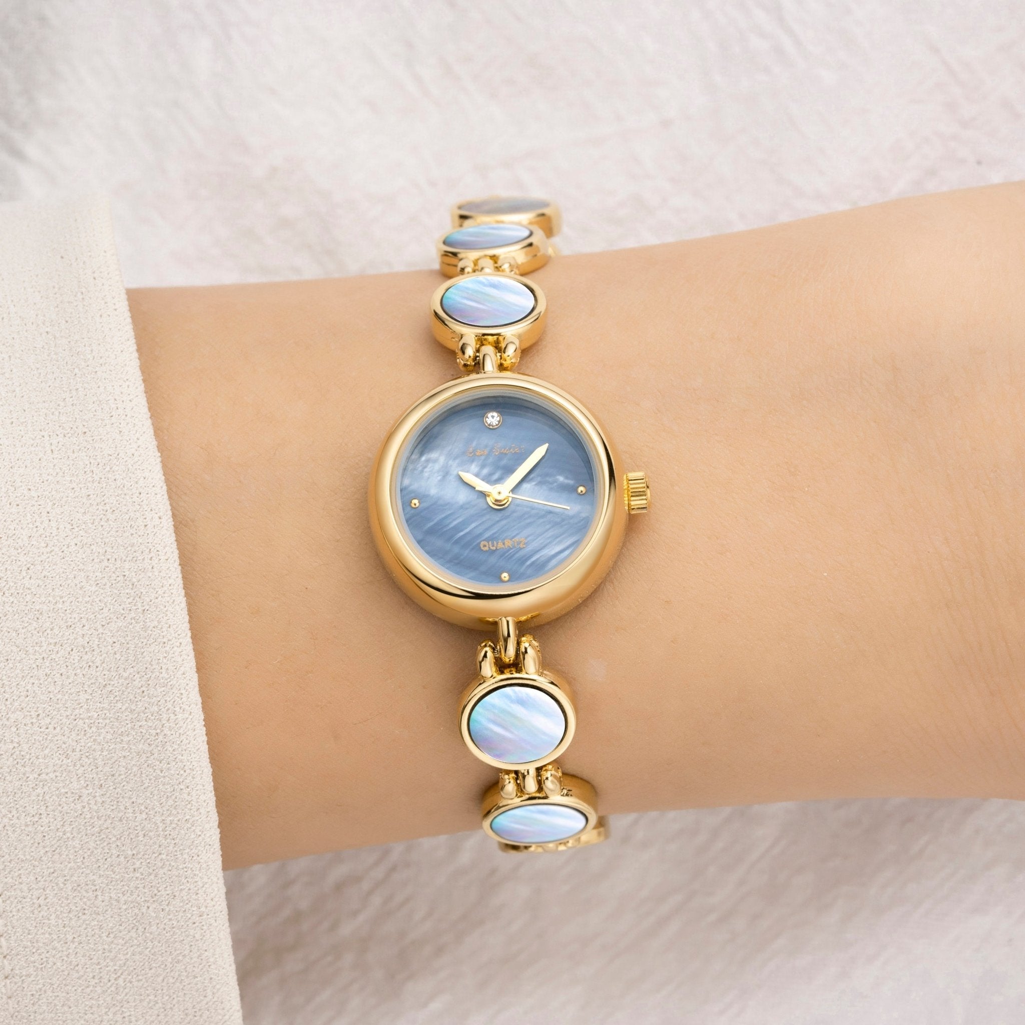 Coral & Moonlit Gold