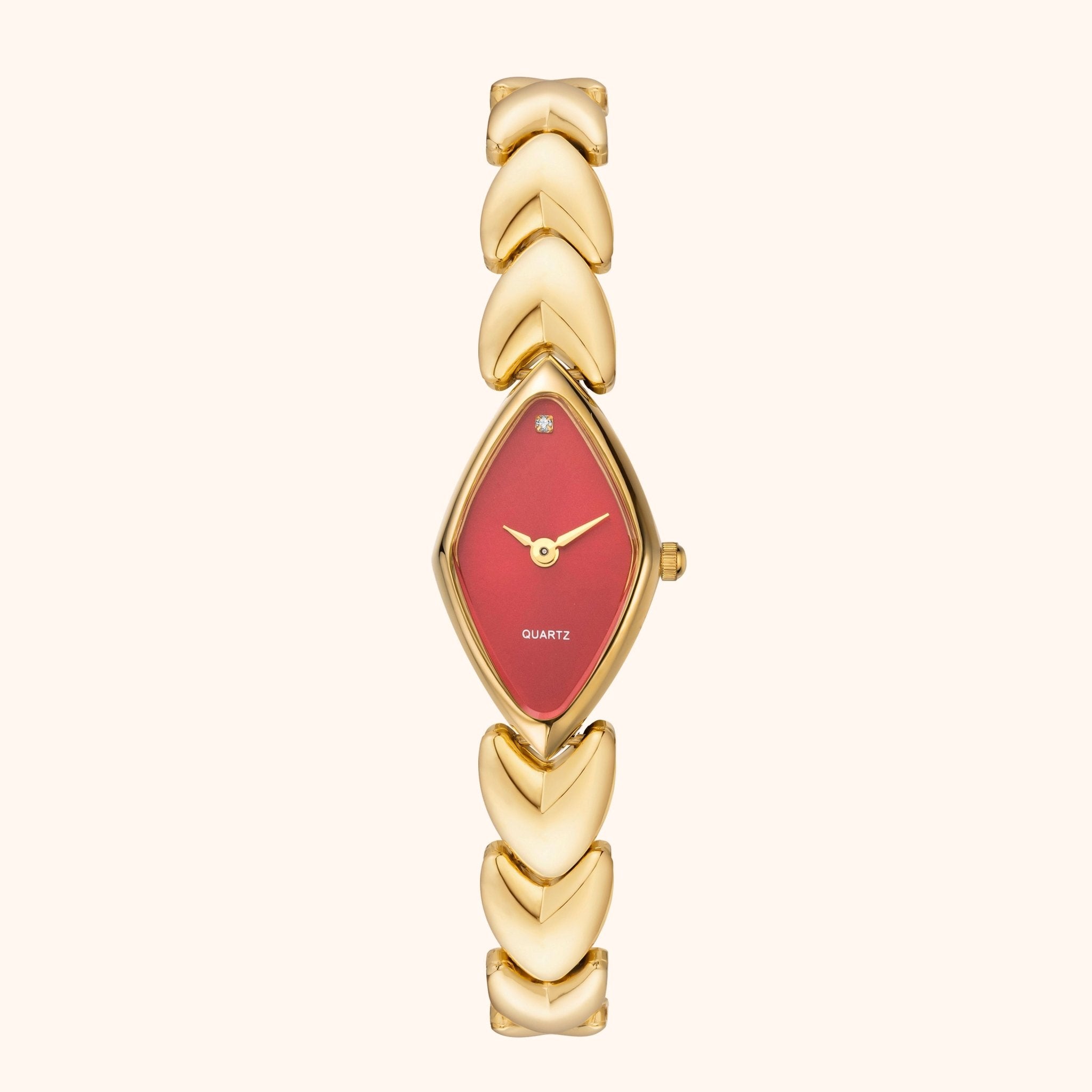 Lucille Red with Gold Accents