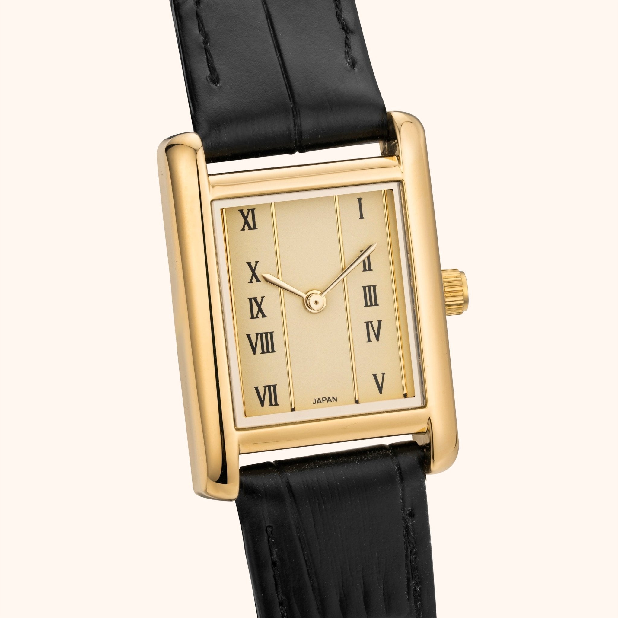 Solene | Gold Leather