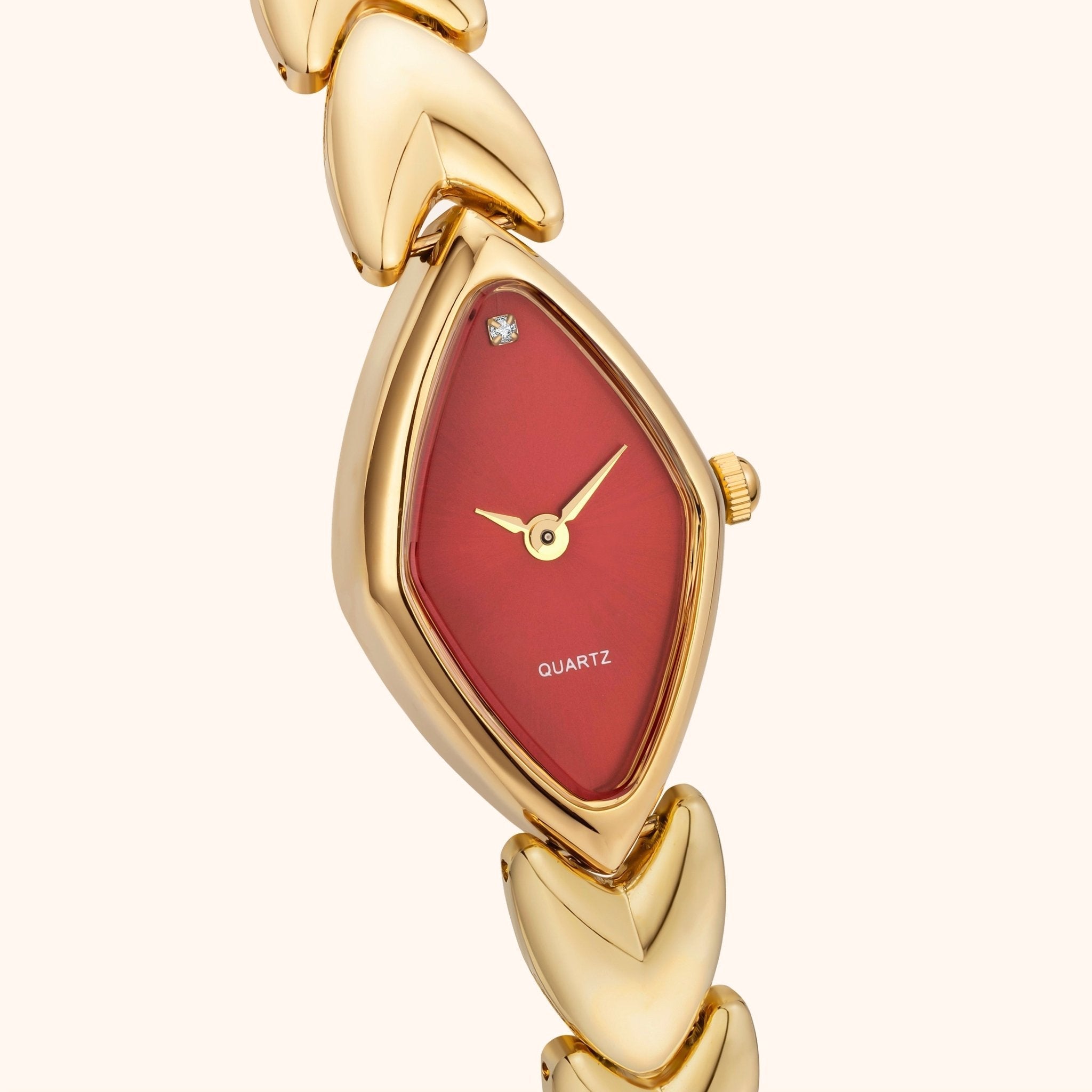 Lucille in Gold and Red