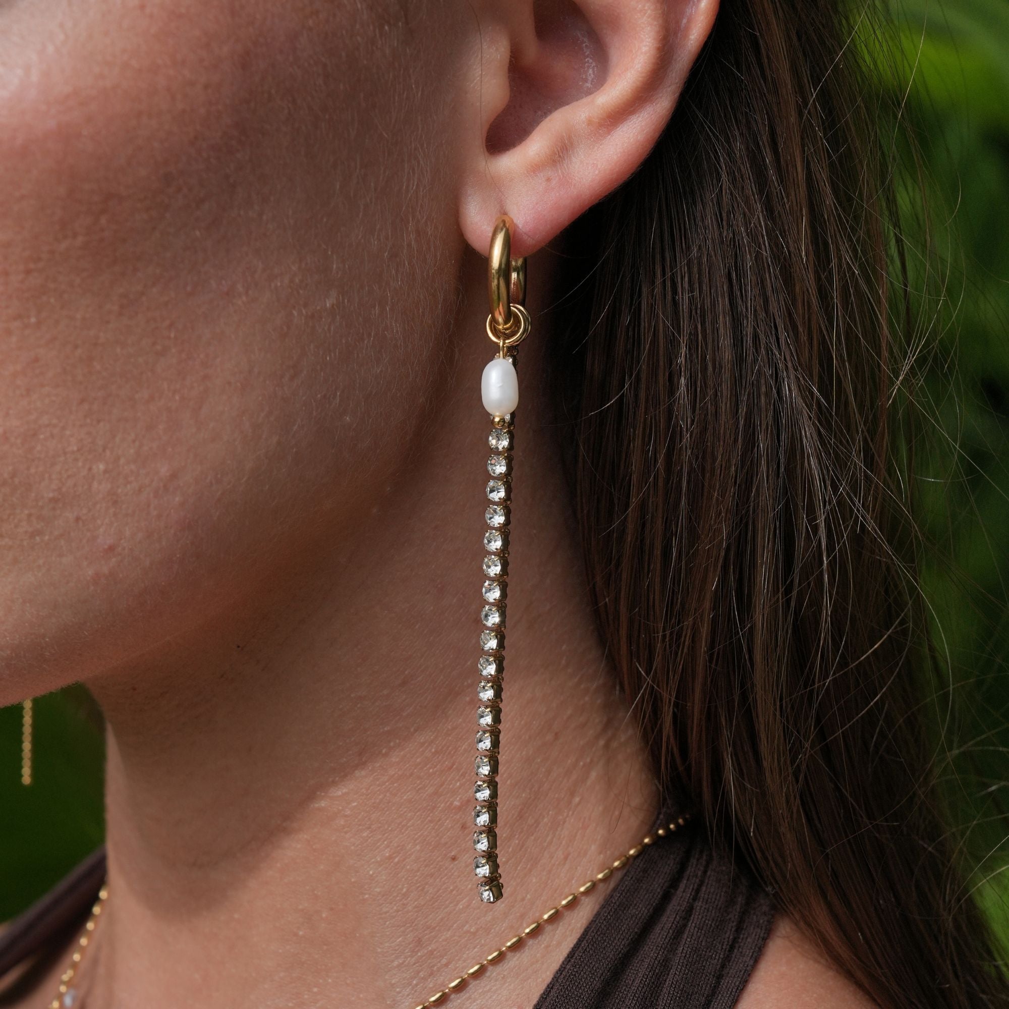 18K Gold Mirabel Dangle Earrings