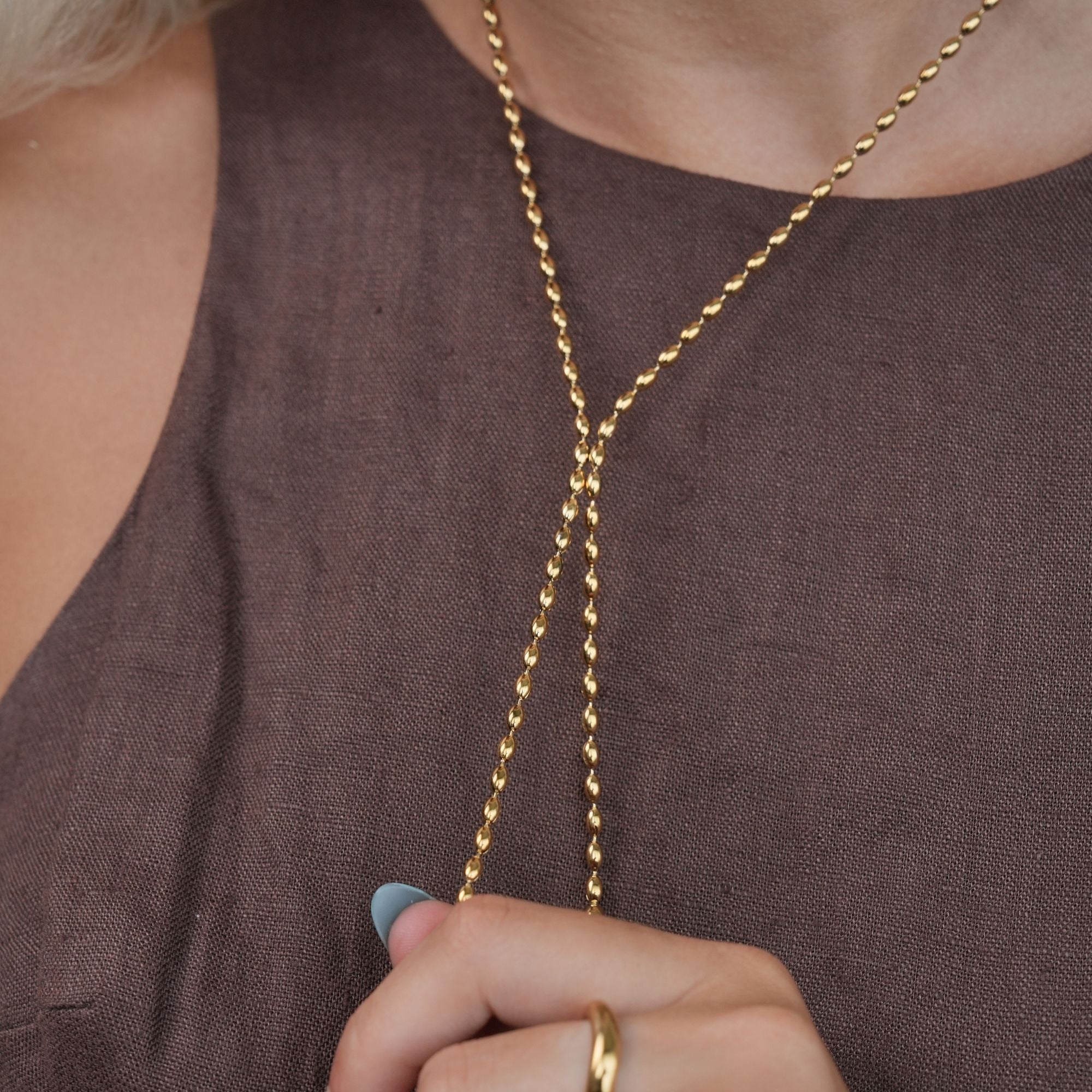 Zariah Lariat Pendant Necklace