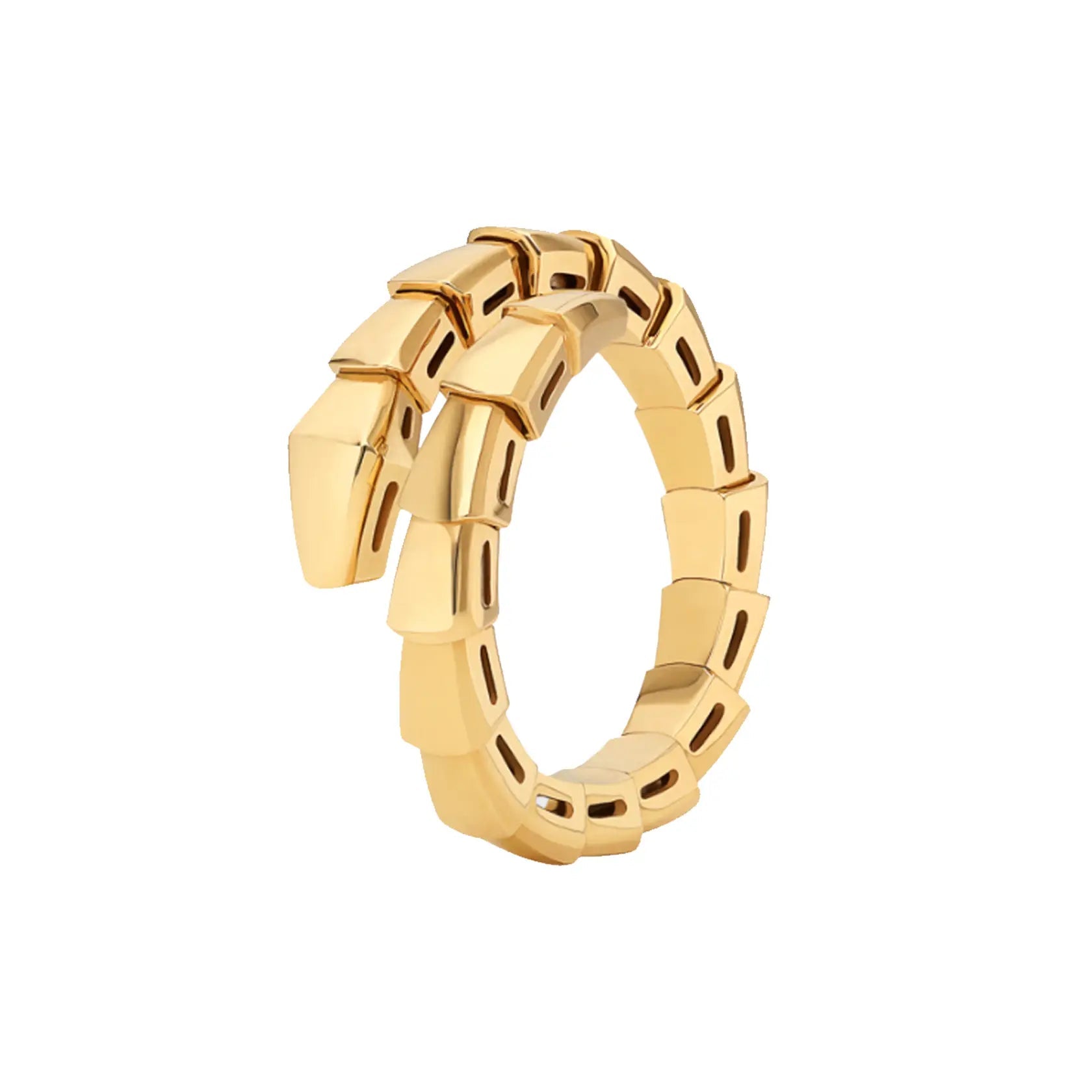 Gold Viper Ring