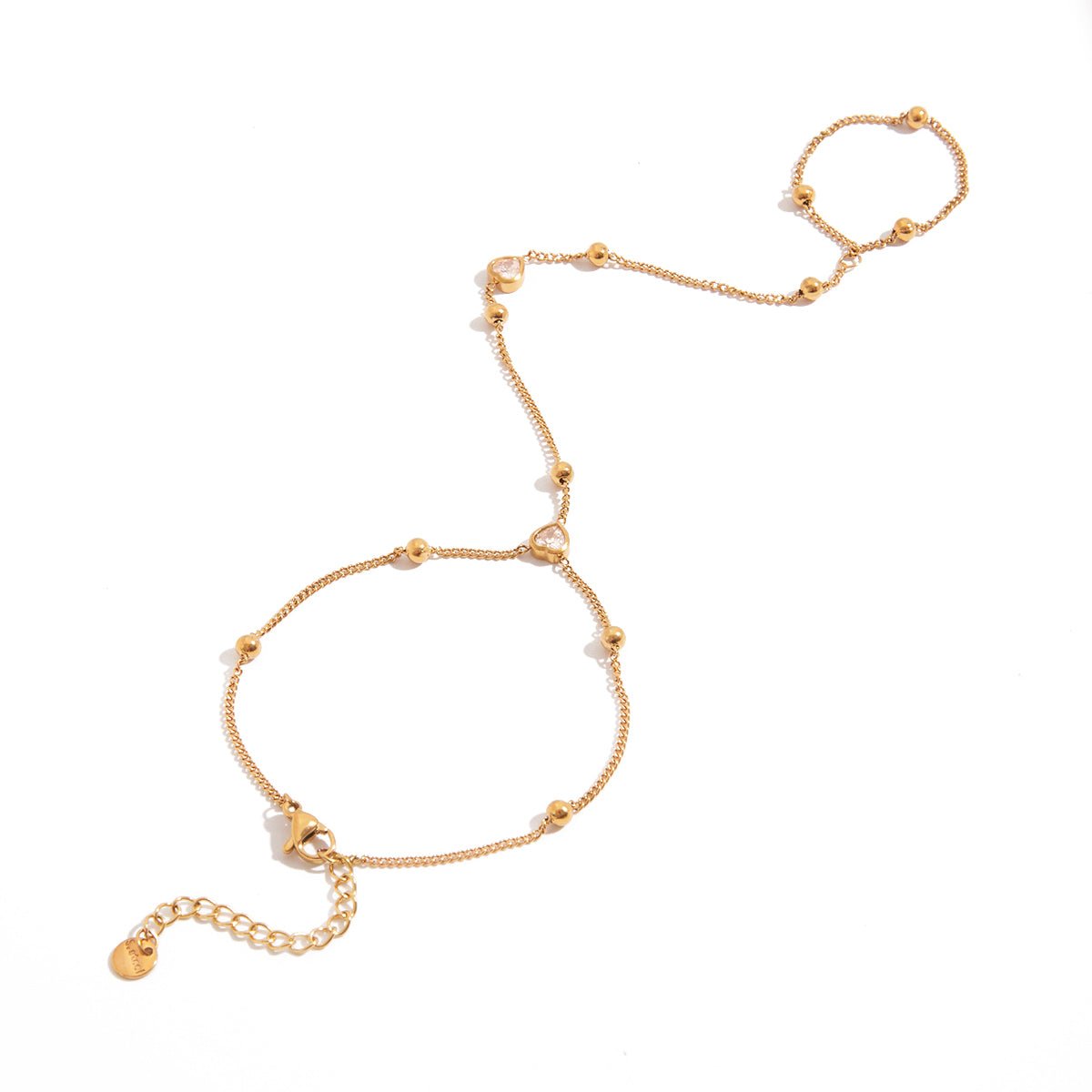 Sophia Beaded Bracelet in 18K Gold