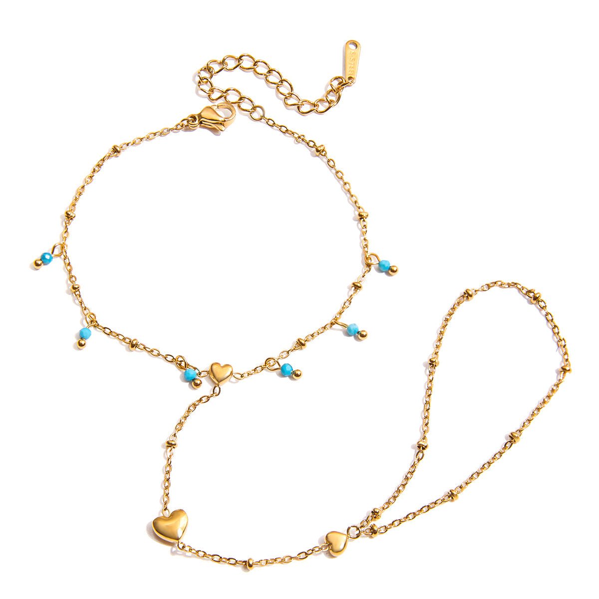 Maeve Heartline Bracelet in 18K Gold