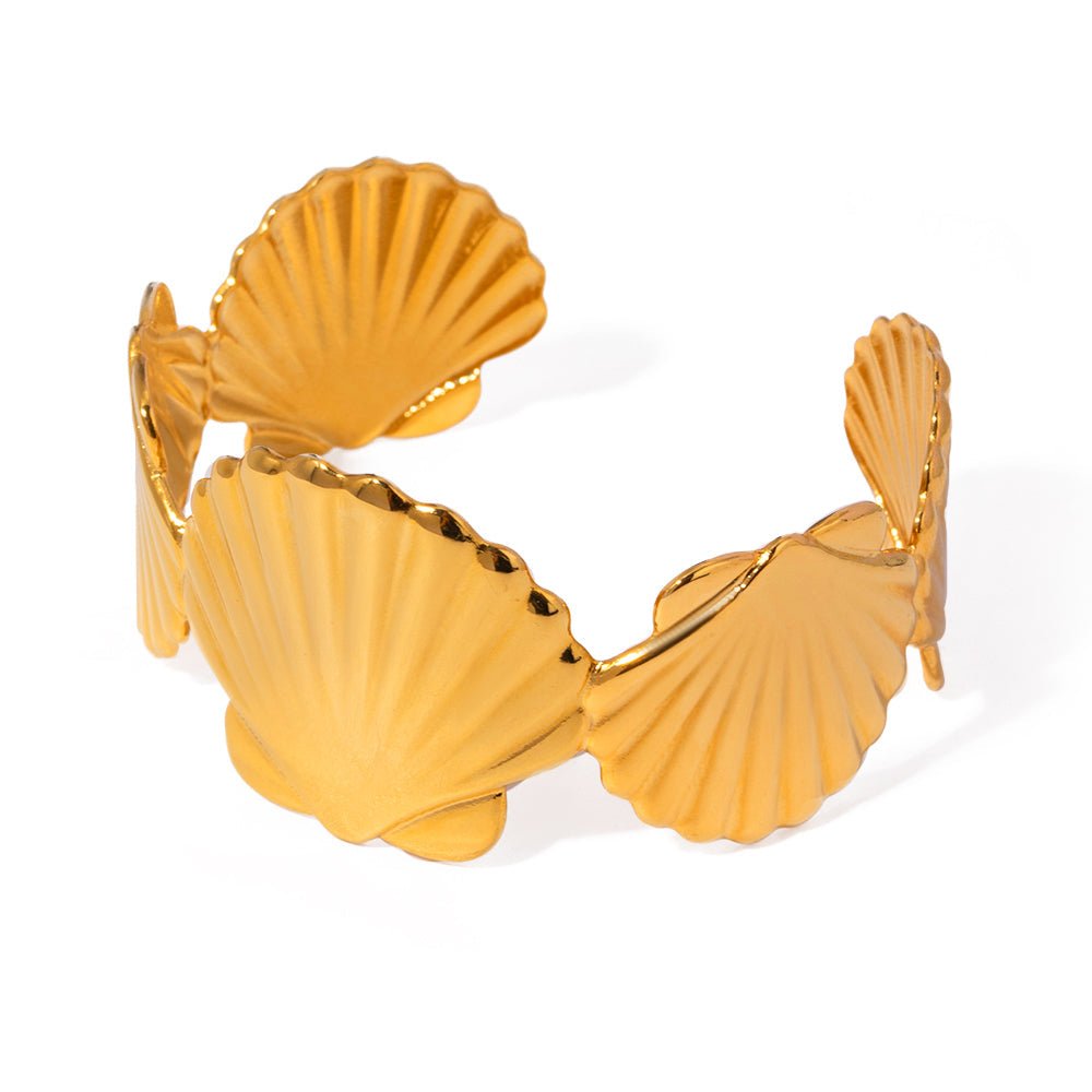 Chelsea 18K Gold Cuff Bracelet