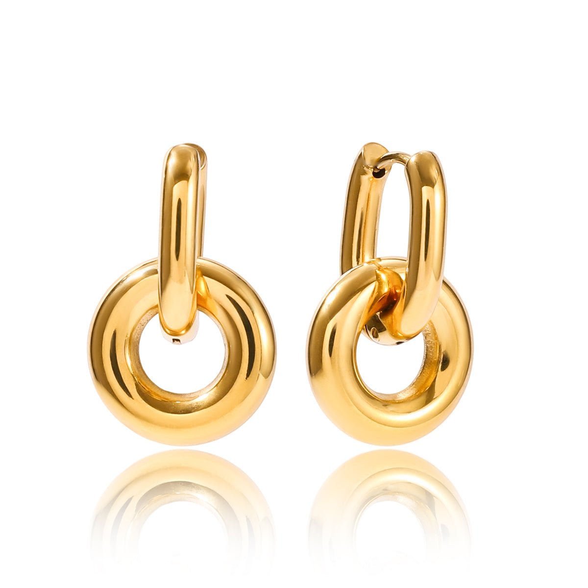 Orianne 18K Gold Drop Earrings