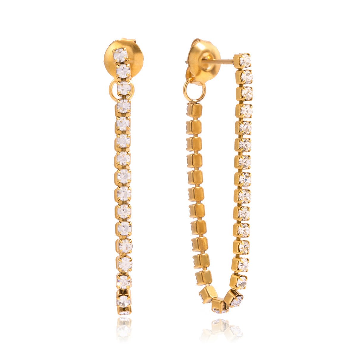 18K Gold Virelle Dangle Earrings
