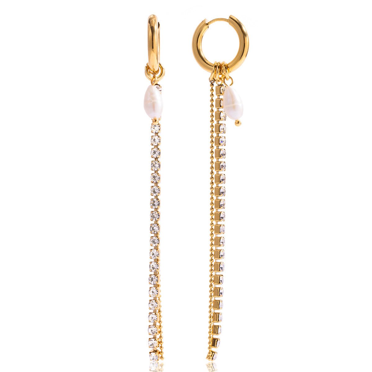 18K Gold Mirabel Dangle Earrings
