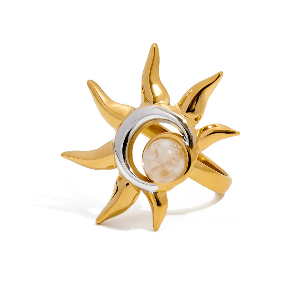 Ilaria 18K Gold Sol Ring