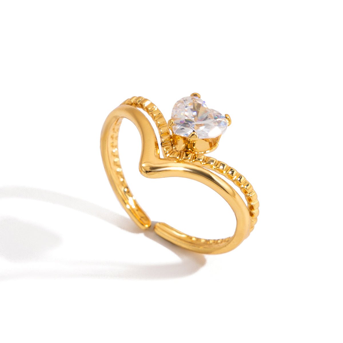 Ivelisse 18K Gold Solitaire Ring