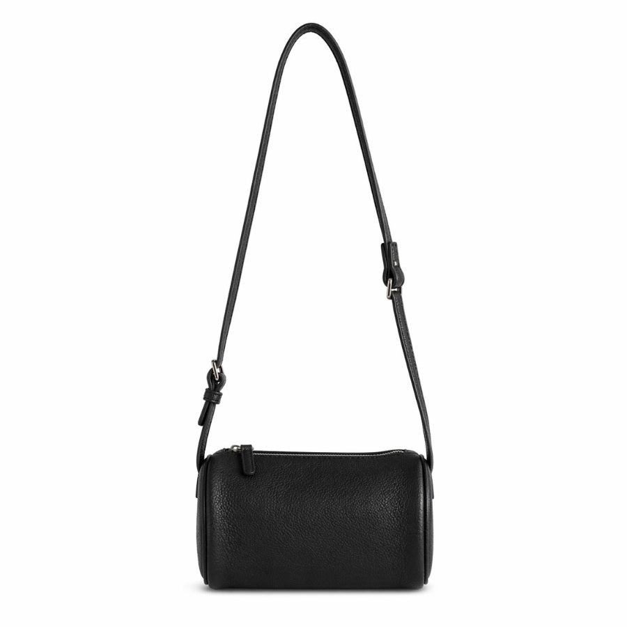 Black Maelle Curved Bag