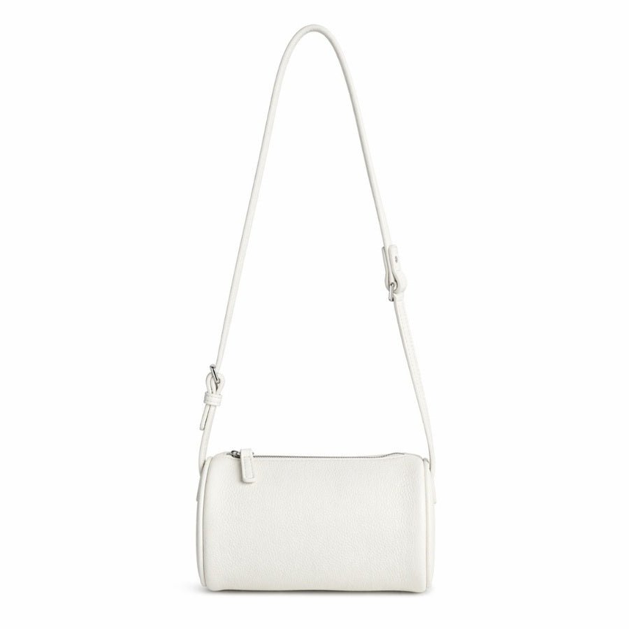 White Maelle Curved Bag