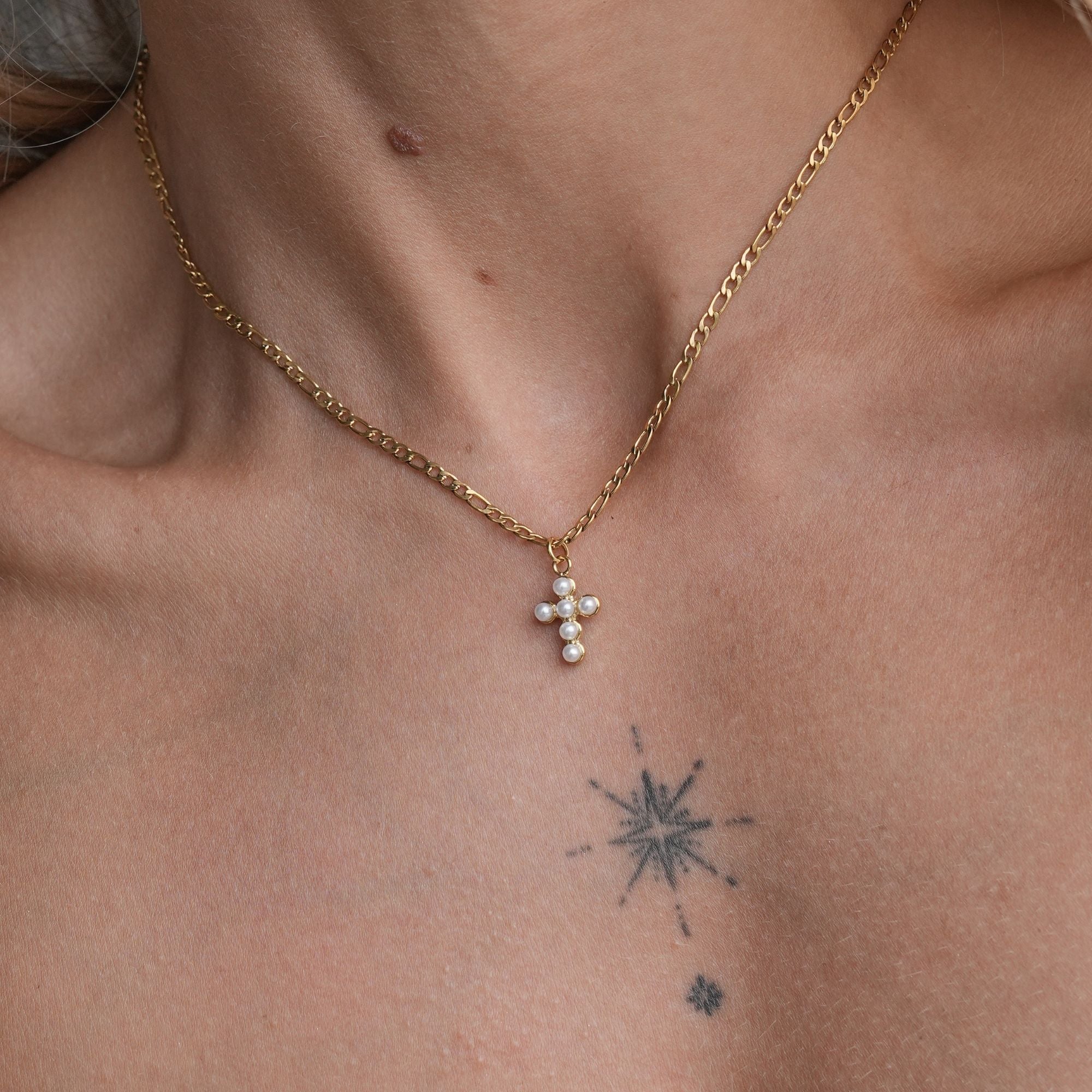 Willow Cross Pendant Necklace