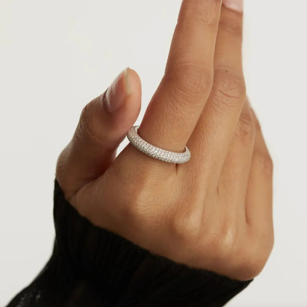 Silver Belle Ring
