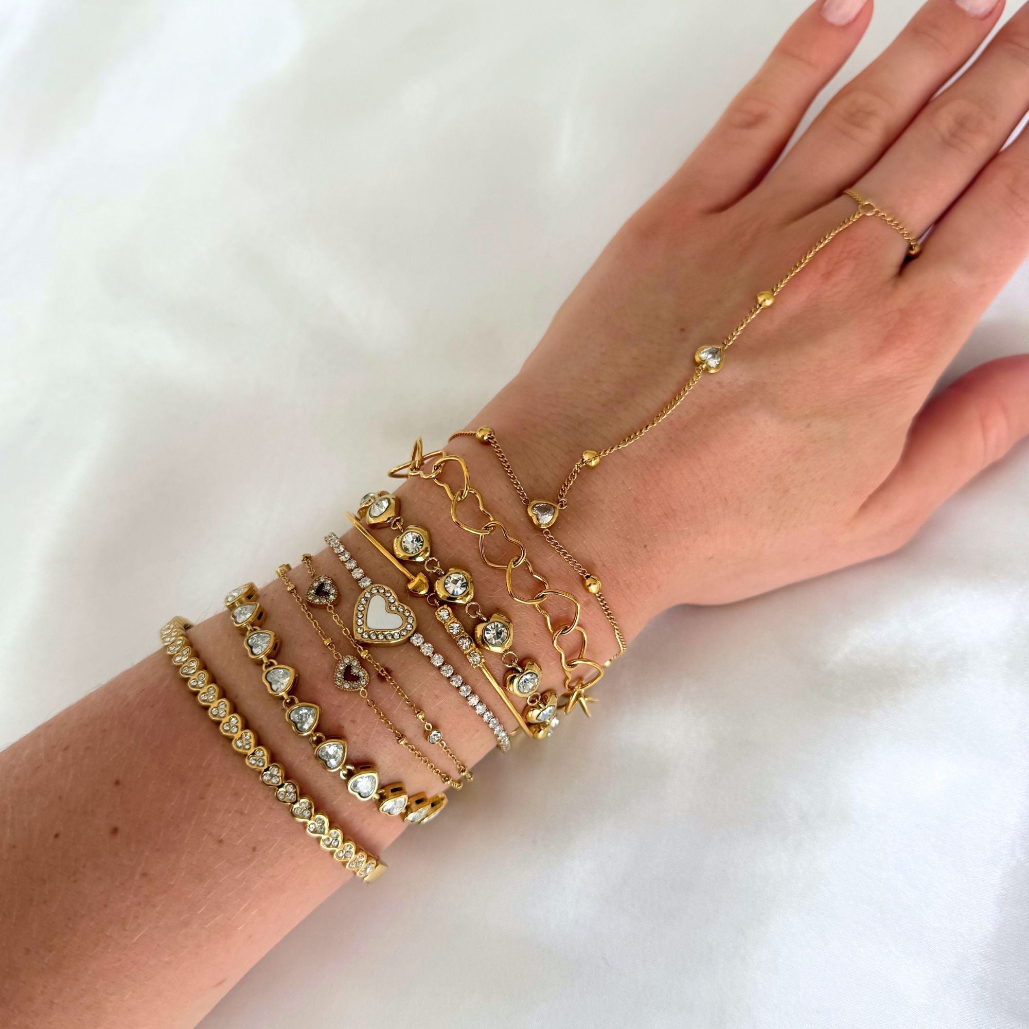 18K Gold Velcro Armband