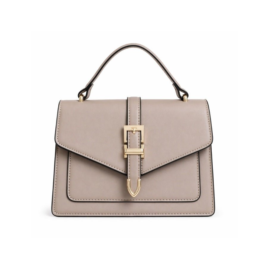 Beige Sienna Classic Handbag