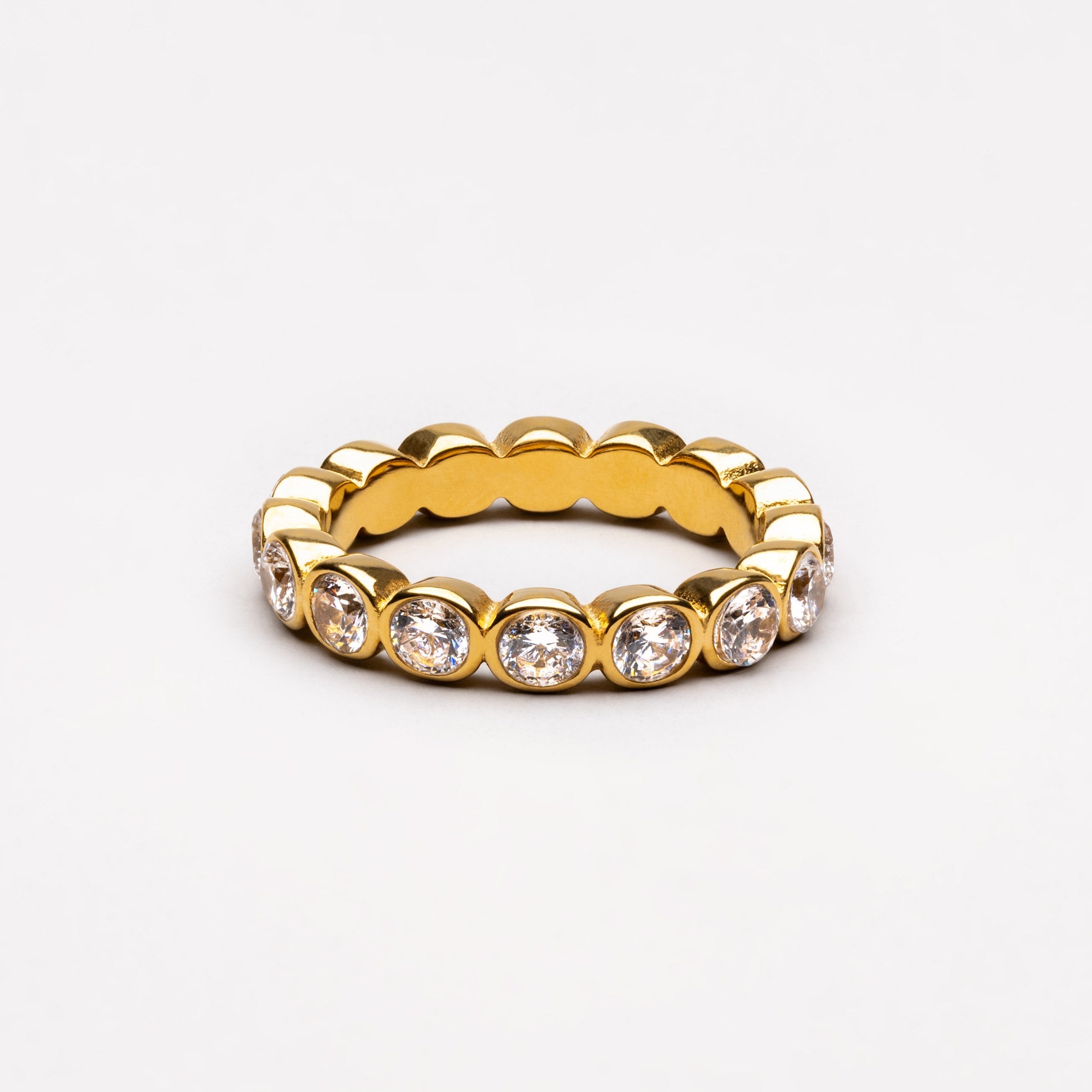 Beaded Sparkly Ring