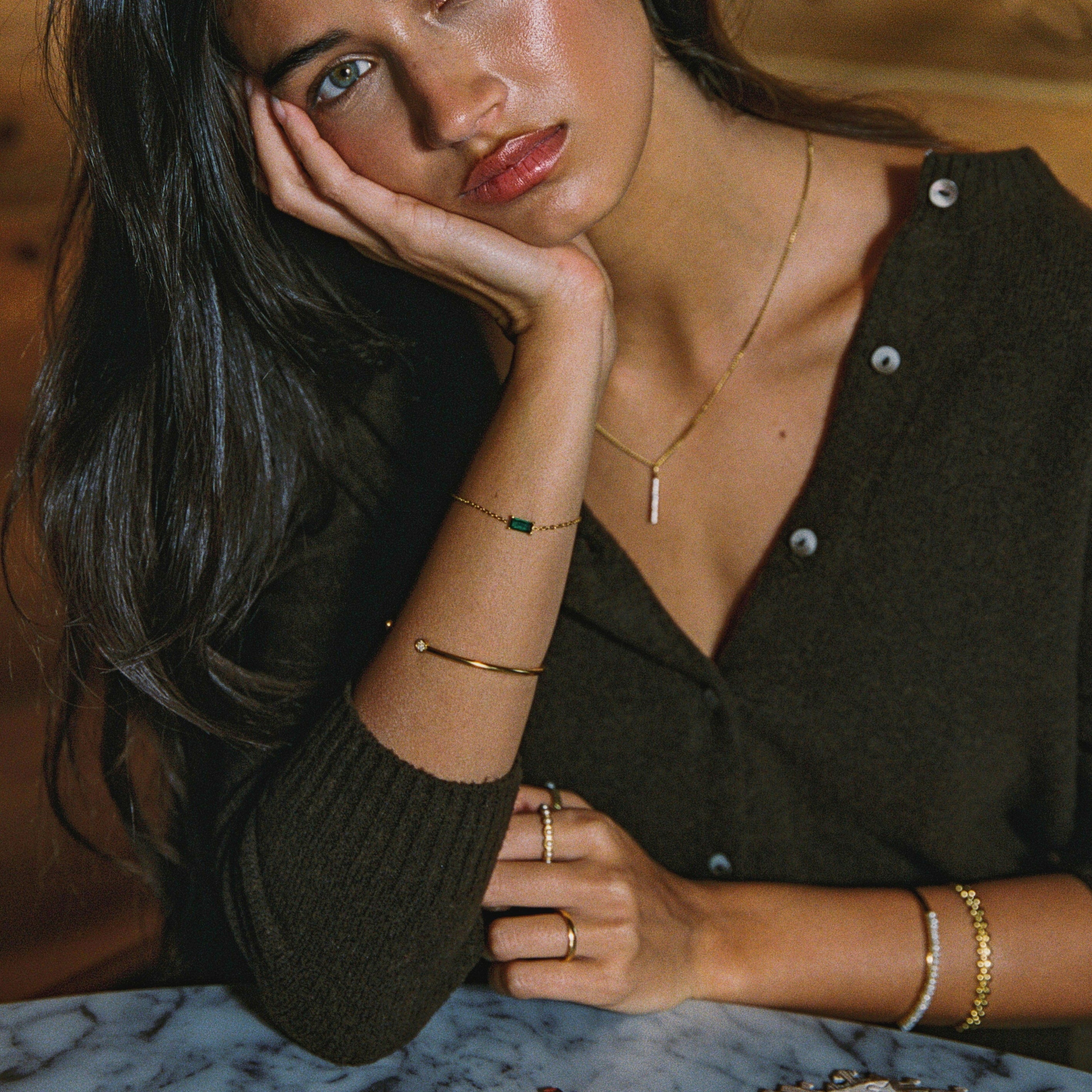 Emerald Bracelet