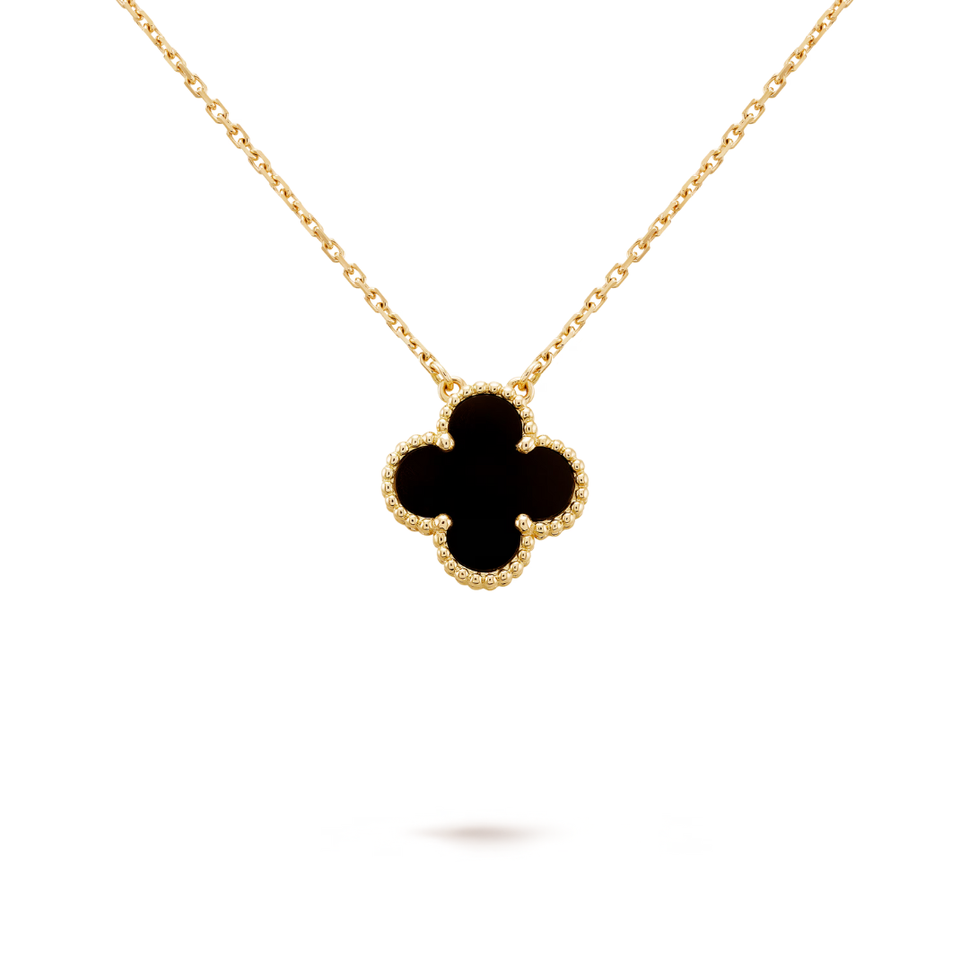 CLOVER | Elegant Black Necklace