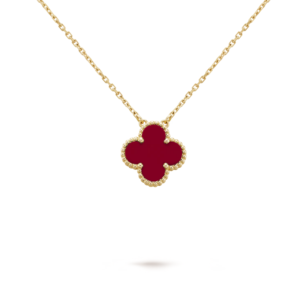 CLOVER | Ruby Red Necklace