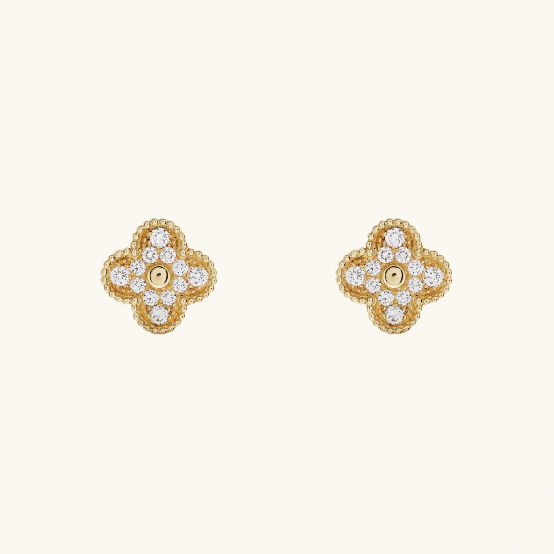 CLOVER | Prestige Gold Earrings