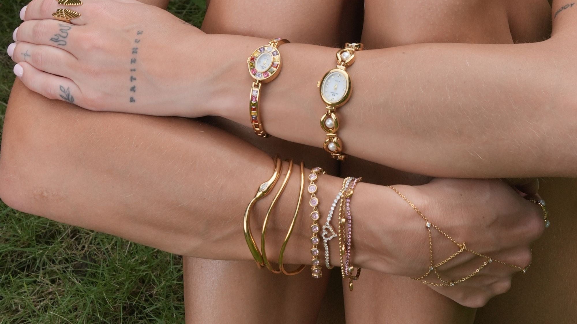 18K Gold Adelia Flow Cuff