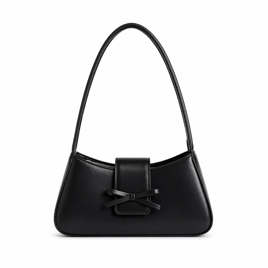 Black Cherie Bow Handbag