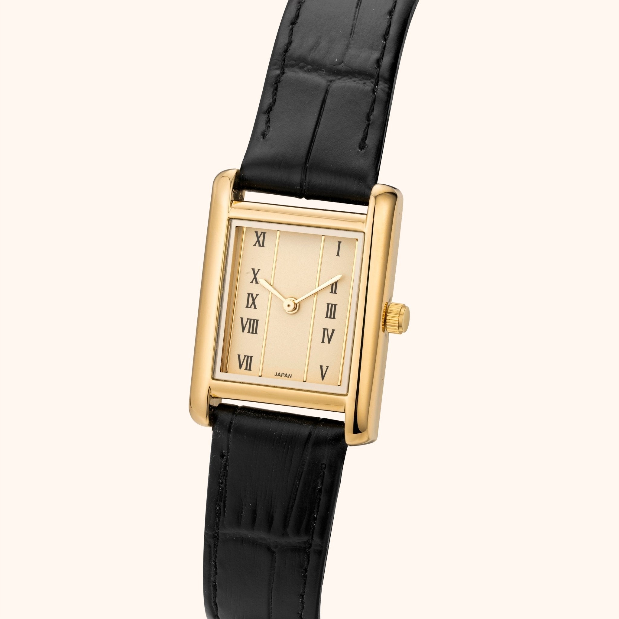 Solene | Gold Leather