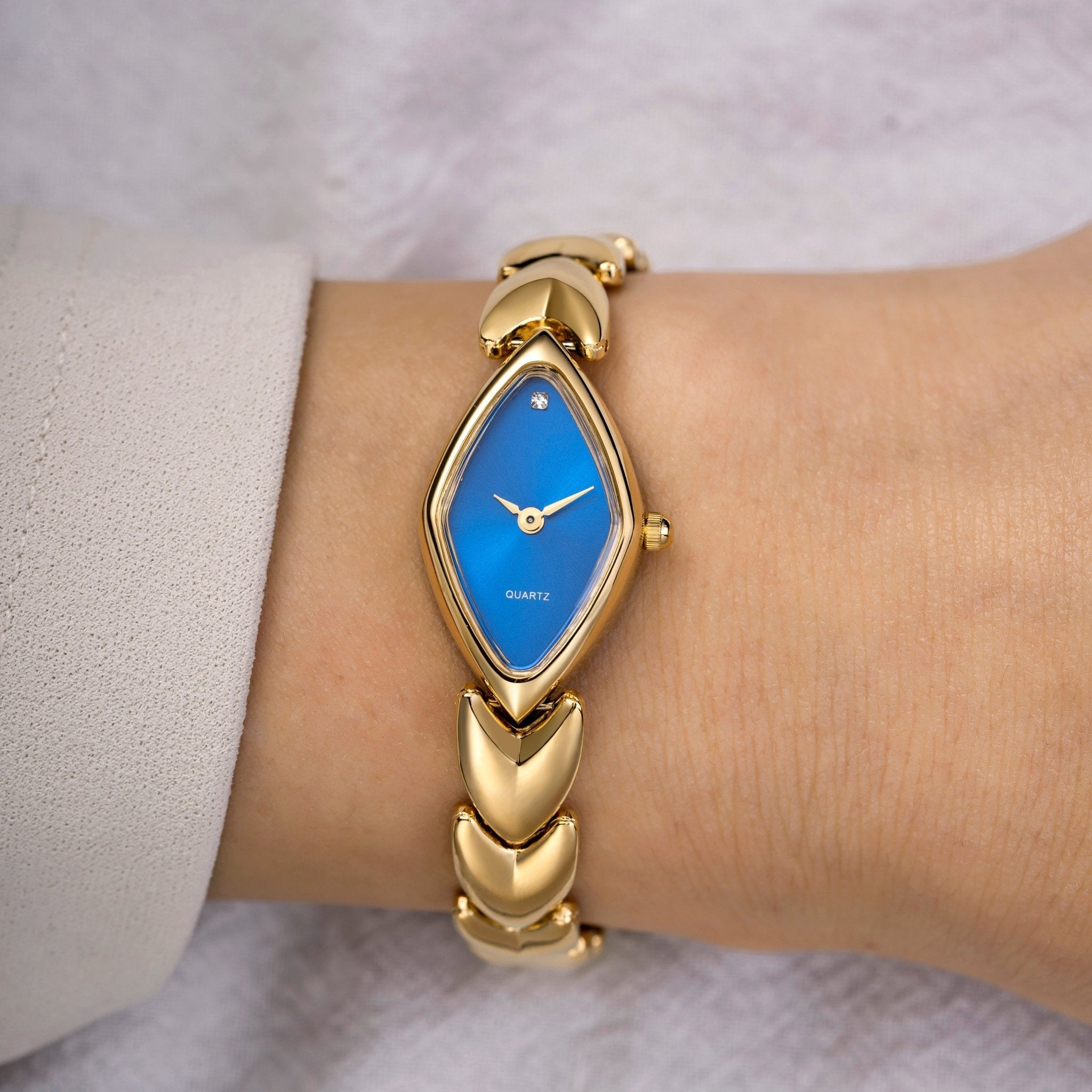 Lucille | Blue and Gold