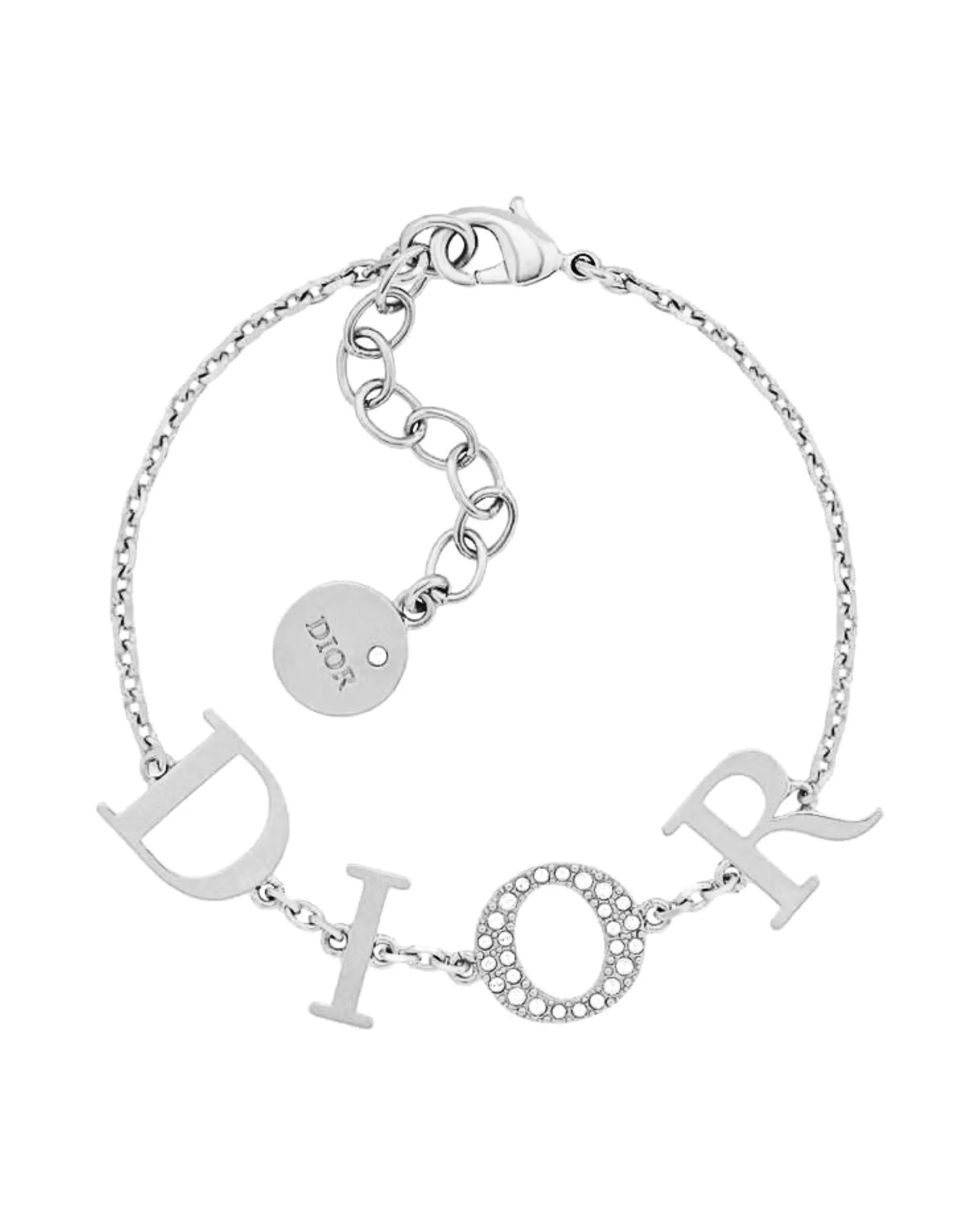 Sterling Silver CD Charm Bracelet